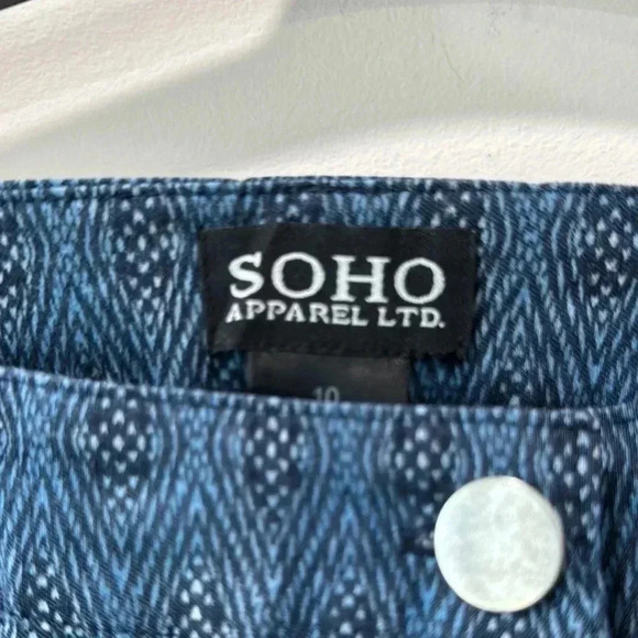 Soho Apparel Blue Straight Leg Pants - Picture 2 of 11